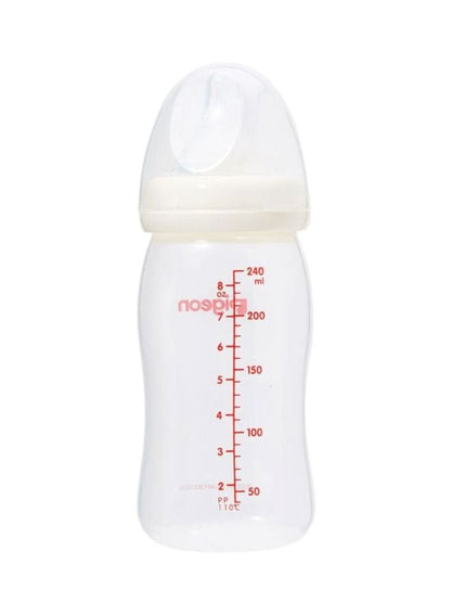 Pigeon SofTouch Plastic Feeding Bottle 240 mL