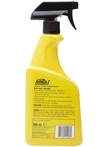 Formula 1 Tire Shine - High Performance Black Gold