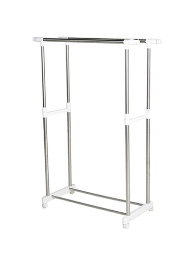 Youlite Double Rod Clothes Hanger Silver Standard