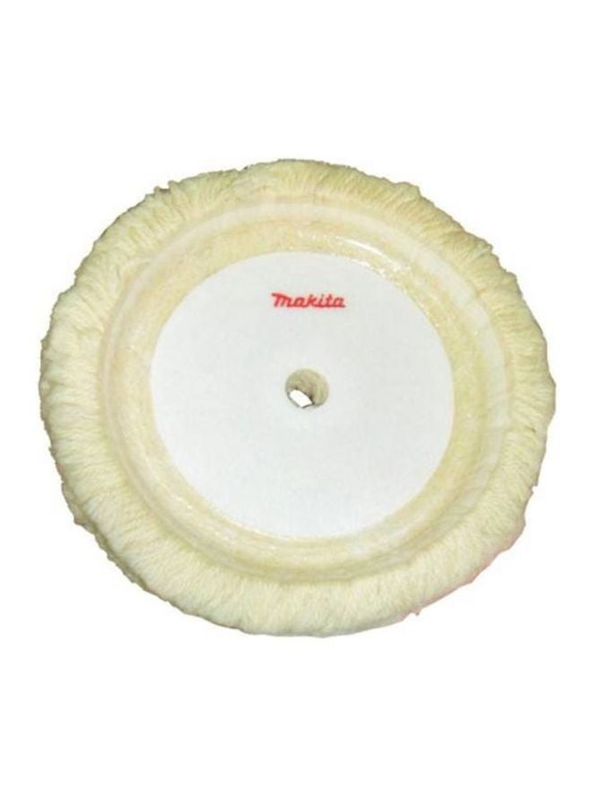 Makita Replacement Polishing Wool Pad White