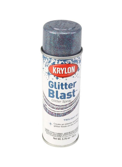 KRYLON Glitter Blast Glitter Spray Paint Twilight Sky