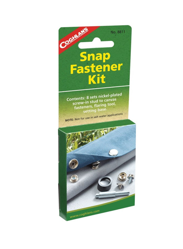 COGHLANS 8-Piece Snap Fastener Kit Silver