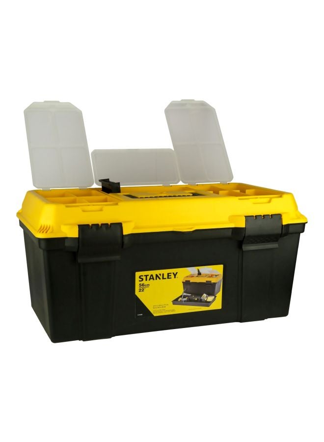 Stanley Tool Organizer Box Black/Yellow/Clear