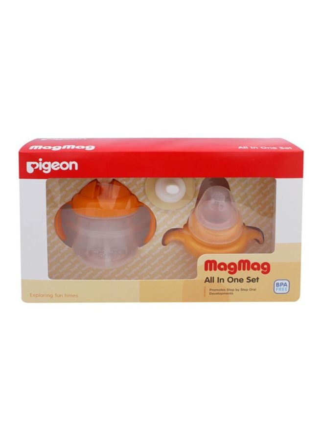 Pigeon MagMag All-In-One Set - Yellow/Clear