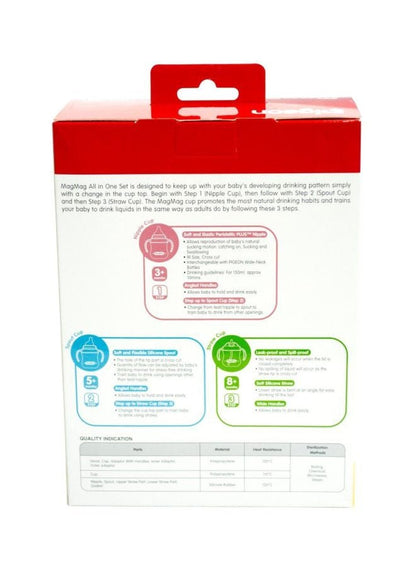 Pigeon MagMag All-In-One Set - Yellow/Clear