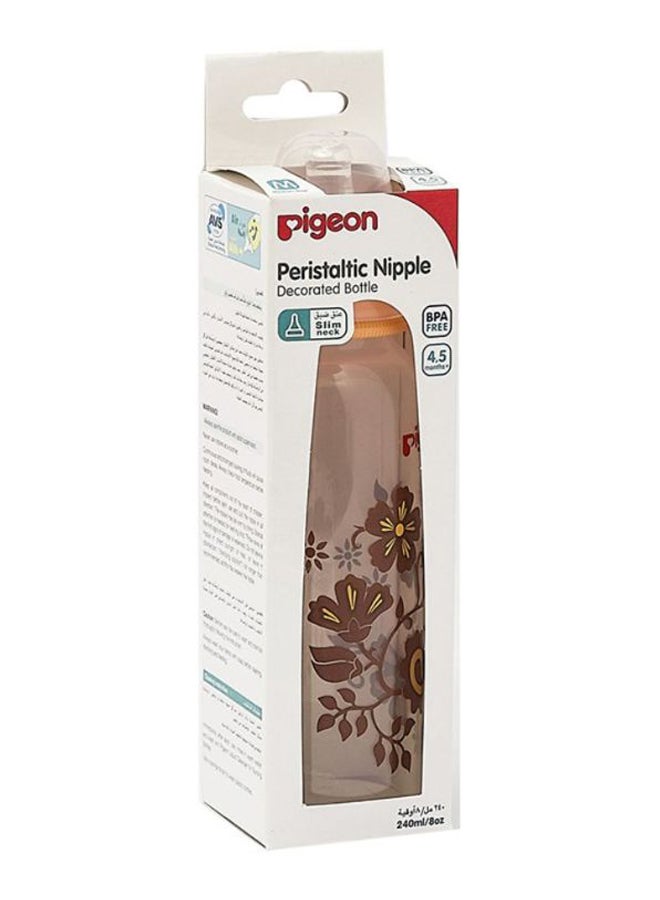 Pigeon Peristaltic Nipple Baby Feeding Bottle, 240ml