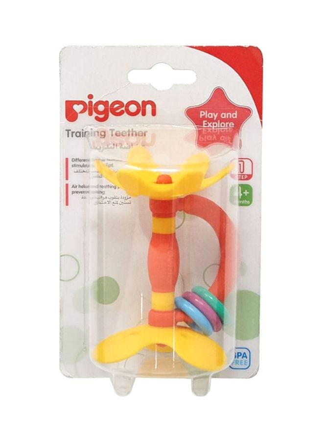 Pigeon Anti-Choking Training Teether, Multicolour