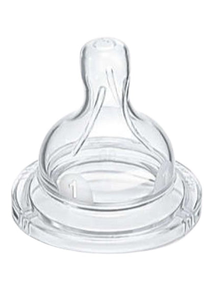 Philips Avent Silicone Teats Pack of 2, 0m+