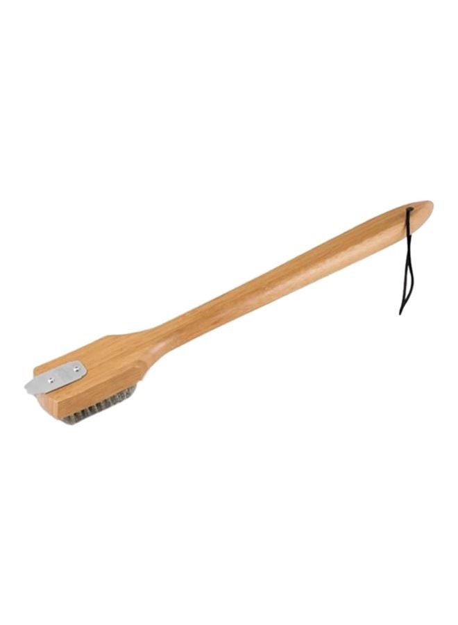 Weber Bamboo Grill Brush Beige/Grey 45cm