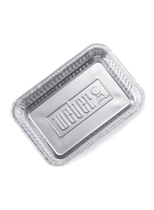 Weber Aluminum Small Drip Pan Silver