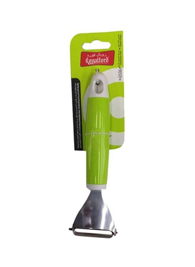 Royalford Triangle Peeler Green/Silver