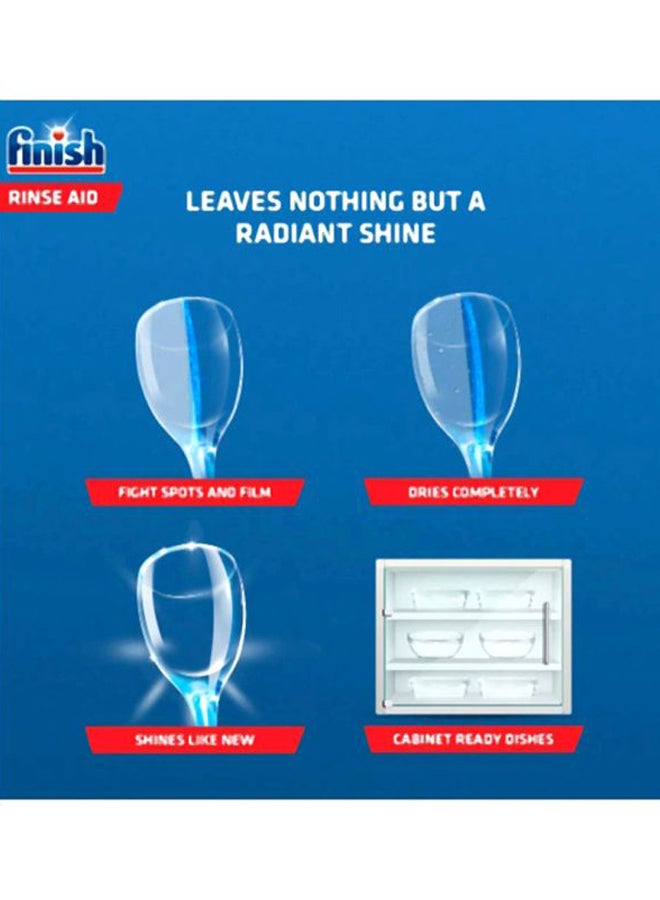 Finish Dishwasher Detergent Rinse Aid Liquid