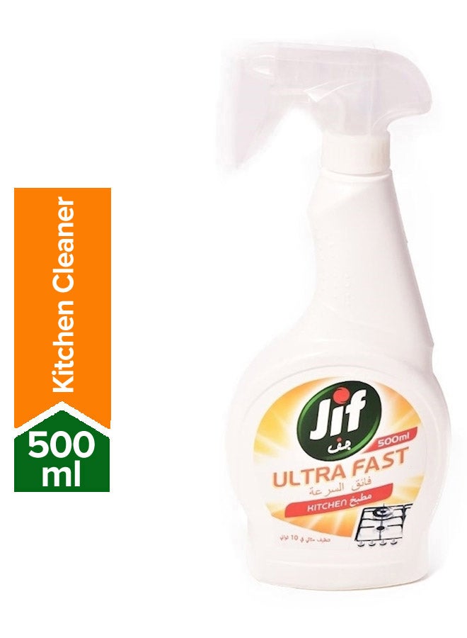 Jif Ultra Fast Kitchen Spray Multicolour 500ml