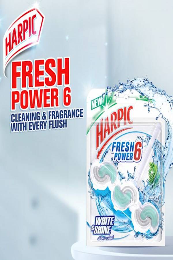 Harpic Fresh Power 6 Toilet Cleaner - Forest Dew