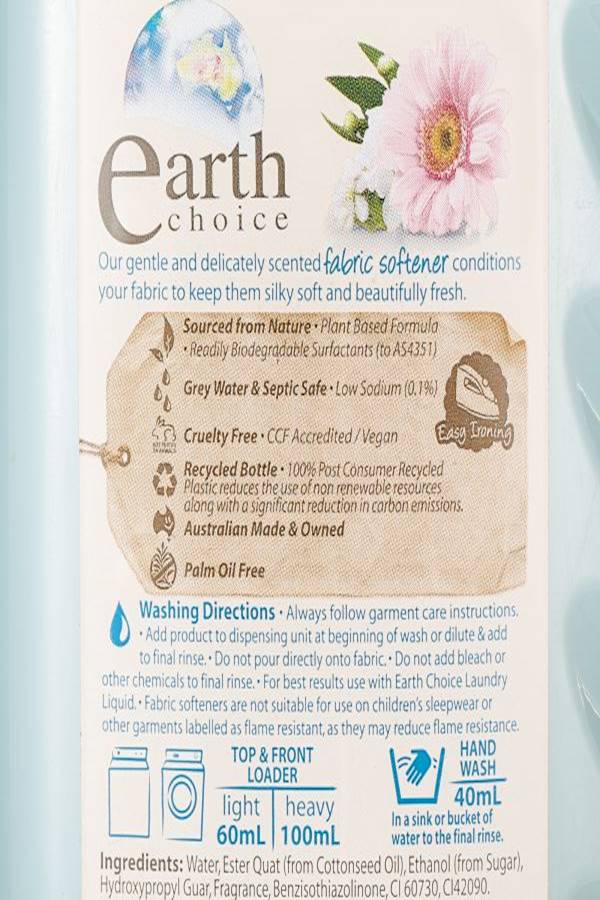 Premium Liquid Fabric Softener - Earth Choice