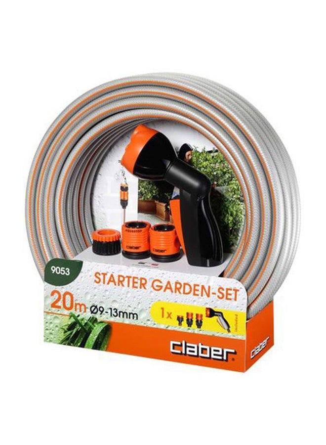 Claber Starter Garden White/Orange 20meter