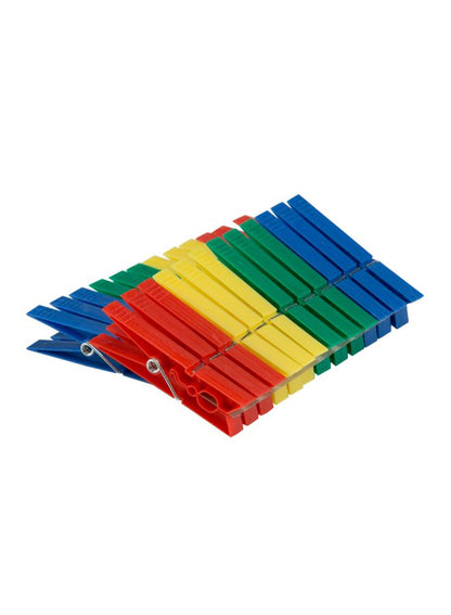 24-Piece Multicolour Clothespins by Honey Can Do