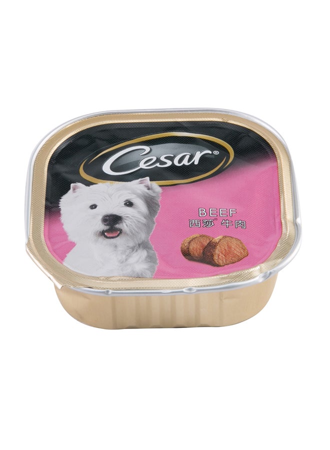 Cesar Beef Dog Food Multicolour 100g