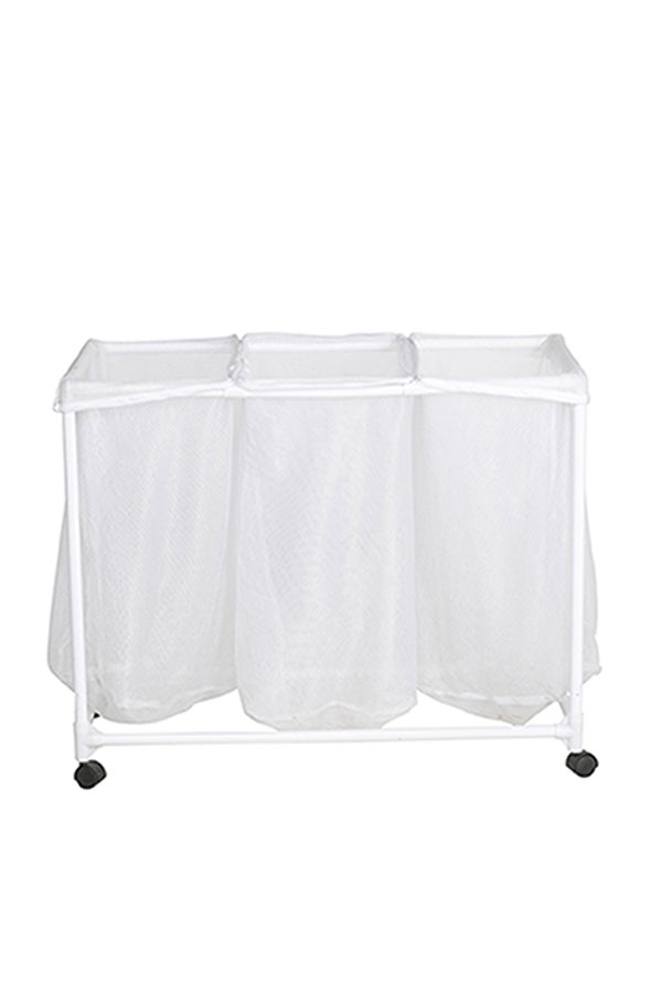 Youlite Nylon Laundry Storage Basket White