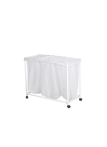 Youlite Nylon Laundry Storage Basket White