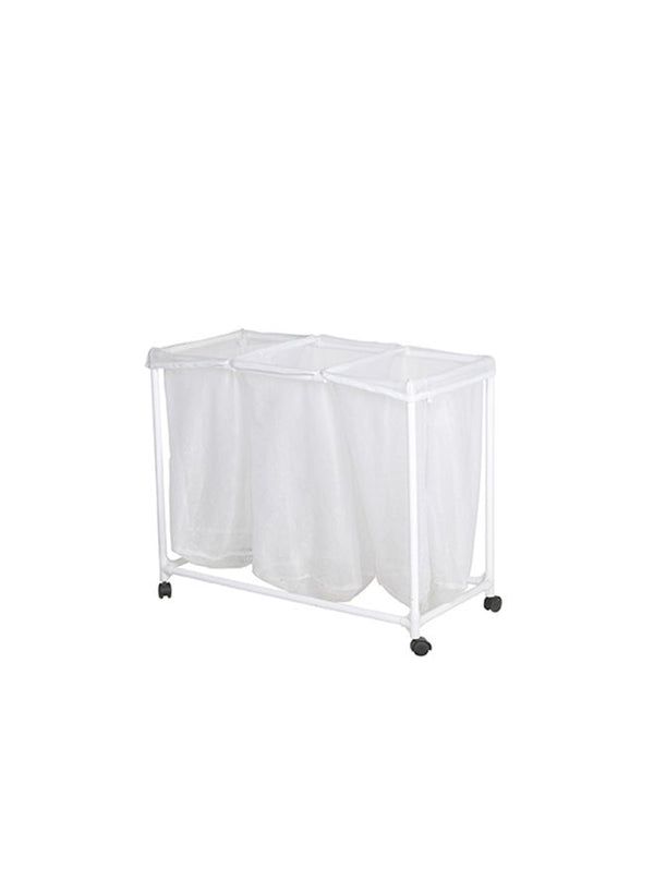 Youlite Nylon Laundry Storage Basket White