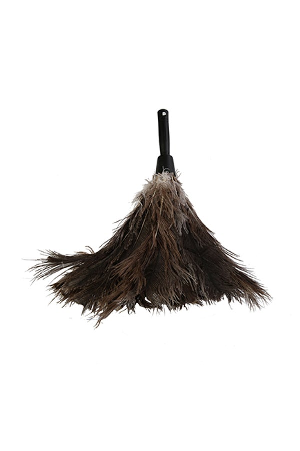 Unger Ostrich Feather Duster Brown