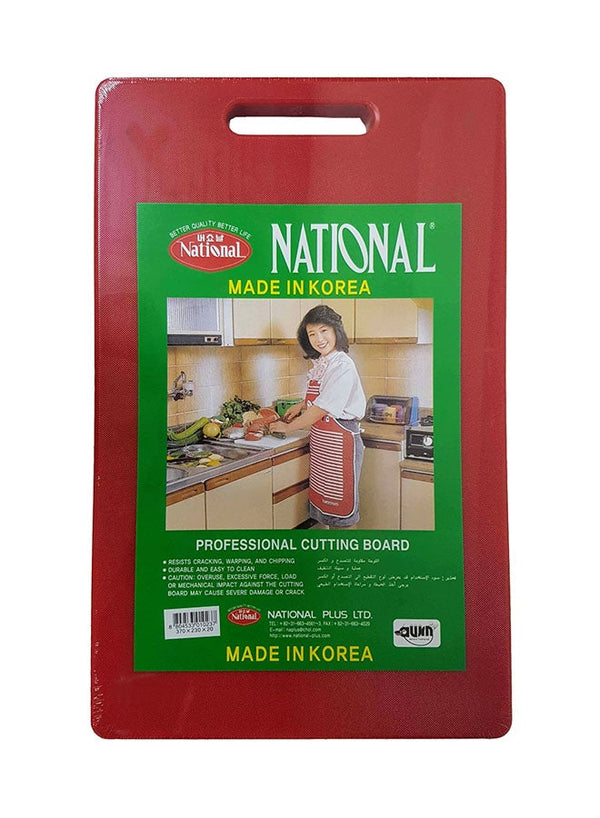 National Cutting and Chopping Board Red 37cm