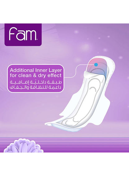 Fam Feminine Napkins Maxi Folded Night Pads