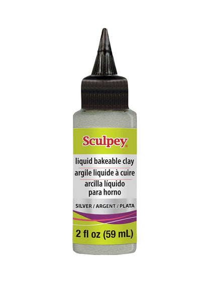 Sculpey Liquid Bikeable Clay Silver