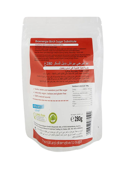 Bioenergie Xylitol Crystalline Birch Sugar 280g