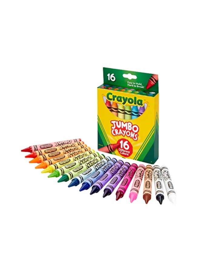 Crayola 16-Piece Jumbo Crayon Set - Crayola