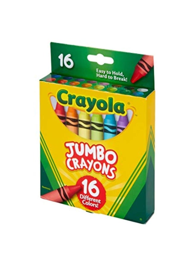 Crayola 16-Piece Jumbo Crayon Set - Crayola