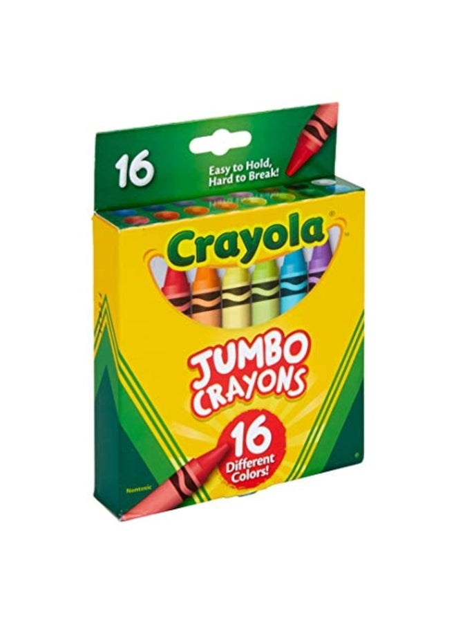 Crayola 16-Piece Jumbo Crayon Set - Crayola