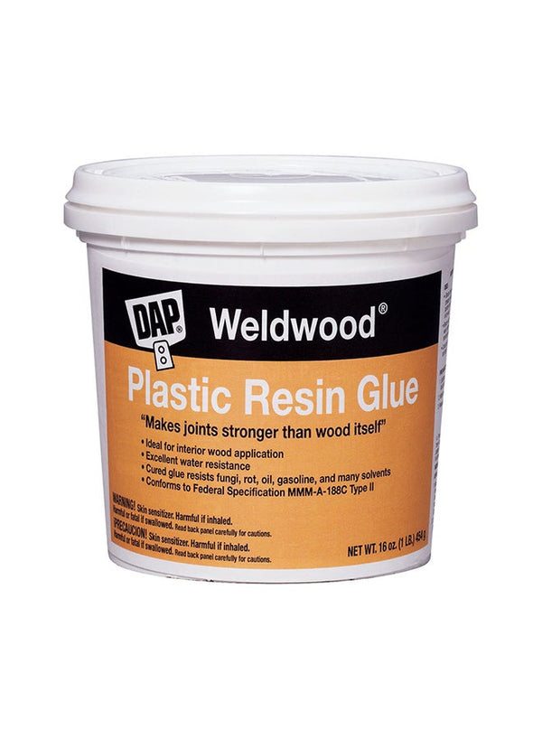 Weldwood Plastic Resin Glue Tan - DAP Products