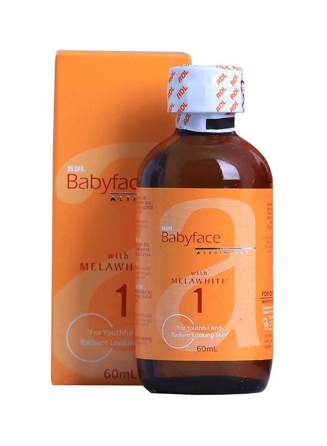 Babyface Astringent With Melawhite 60ml