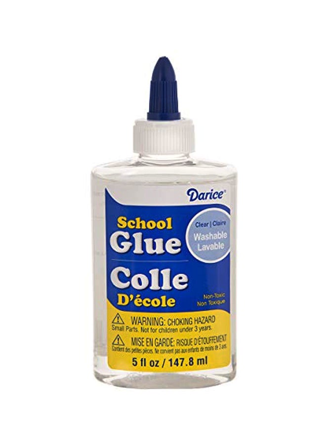 Darice School Glue Jar Clear - Premium Office Supplies