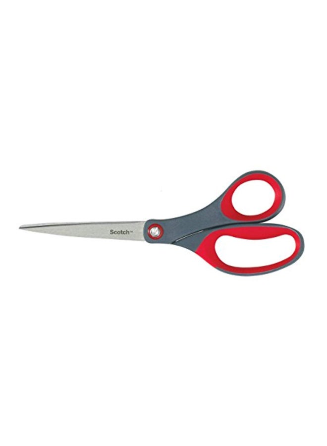 Scotch Precision Scissors Grey/Red