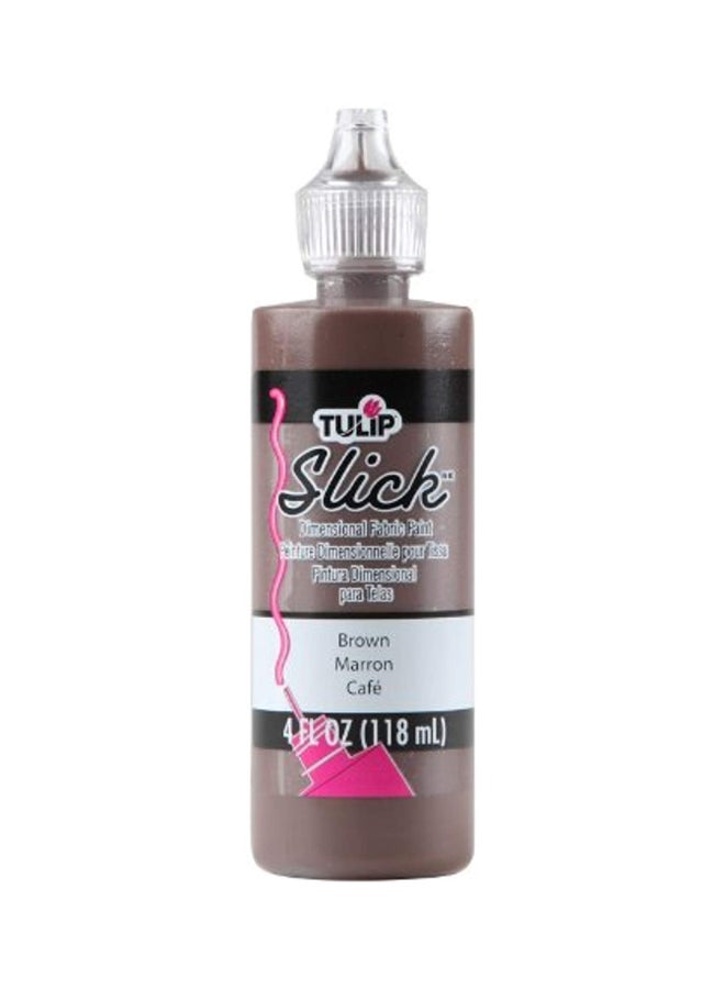 Tulip Slick Dimensional Fabric Paint Brown