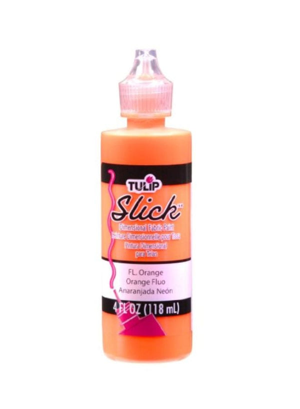 Tulip Slick Dimensional Fabric Paint Orange