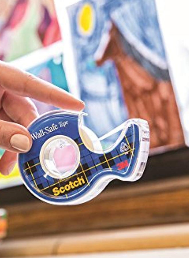 Scotch(R) Wall-Safe Transparent Tape Clear