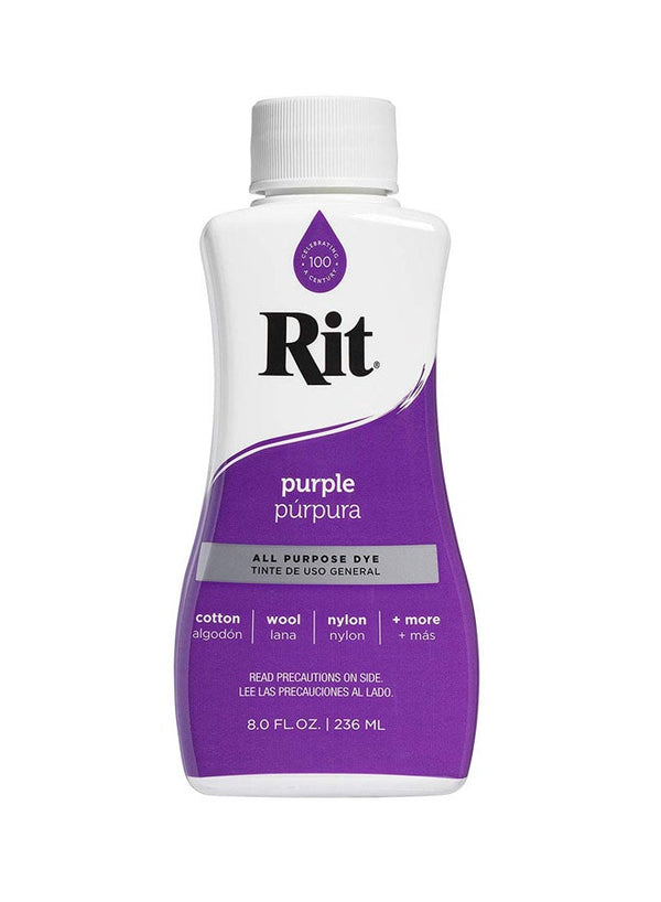 Premium RIT All Purpose Liquid Fabric Dye Purple