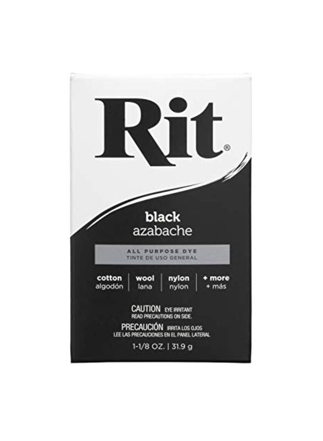 RIT All Purpose Powder Dye Black