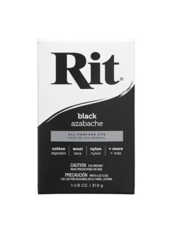 RIT All Purpose Powder Dye Black