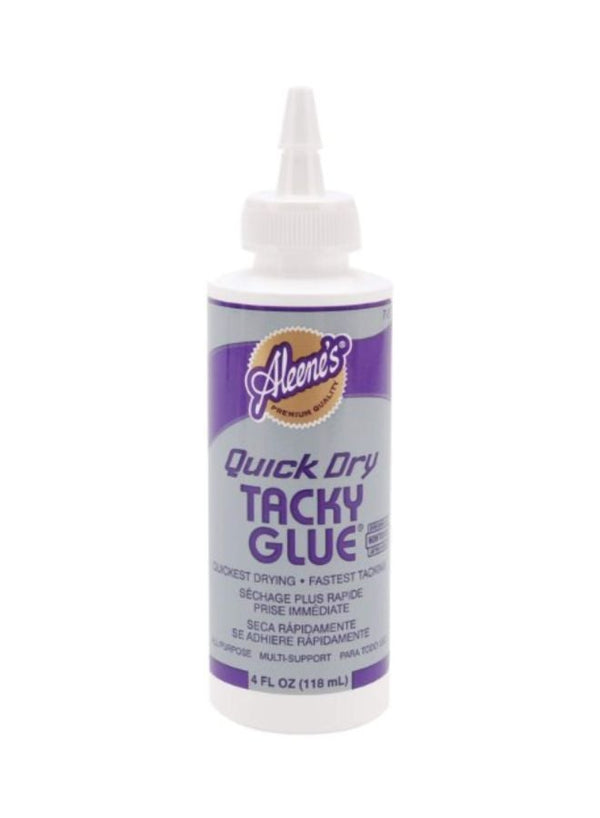 Aleene'S Quick Dry Tacky Glue White/Purple