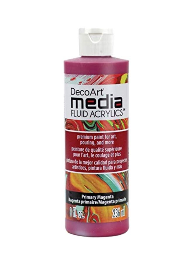 Magenta Fluid Acrylic Paint by DecoArt