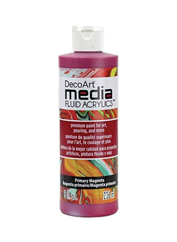 Magenta Fluid Acrylic Paint by DecoArt