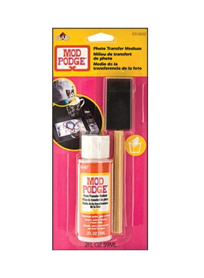 Mod Podge Photo Transfer Medium White
