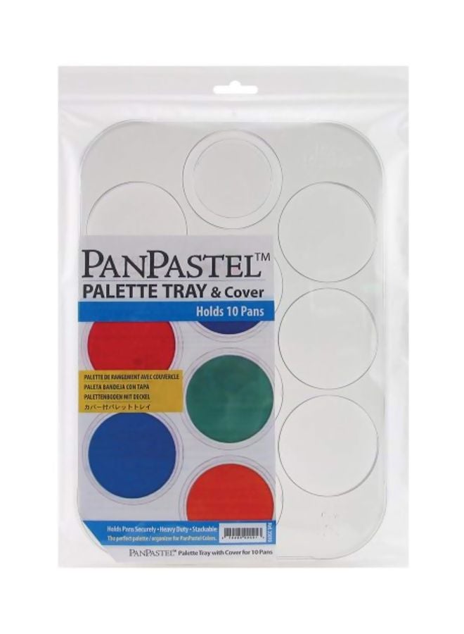 Panpastel 10-Slot Palette Tray And Cover - Premium Quality