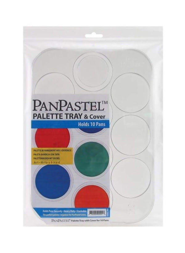 Panpastel 10-Slot Palette Tray And Cover - Premium Quality