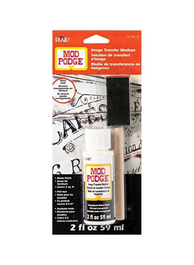 Mod Podge Image Transfer Medium Glue Clear